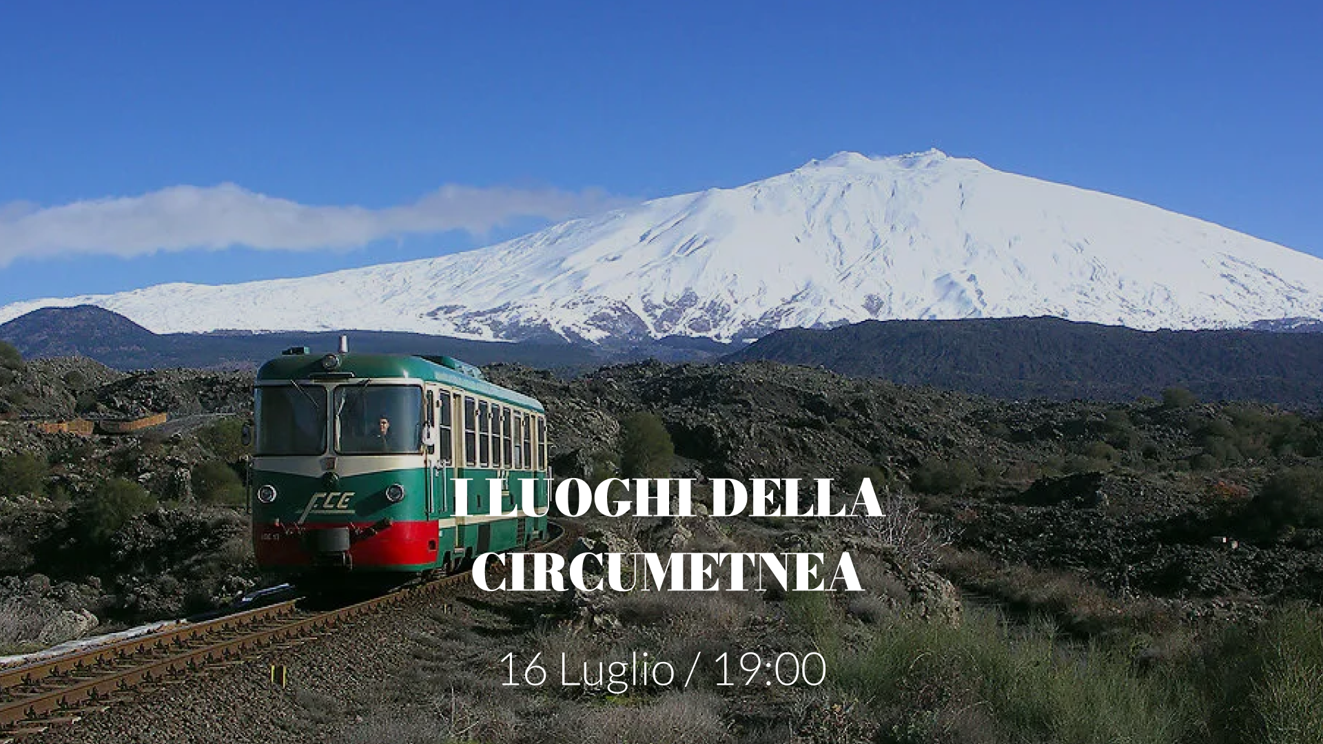 I luoghi della Circumetnea - Talk