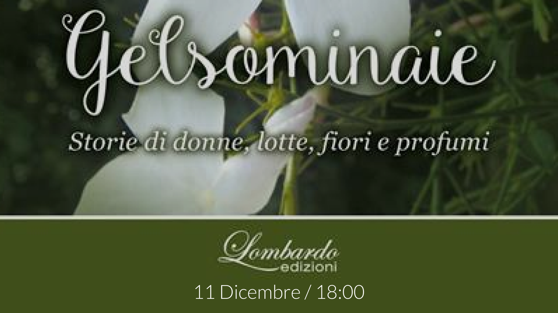 Gelsominaie - Presentazione libro