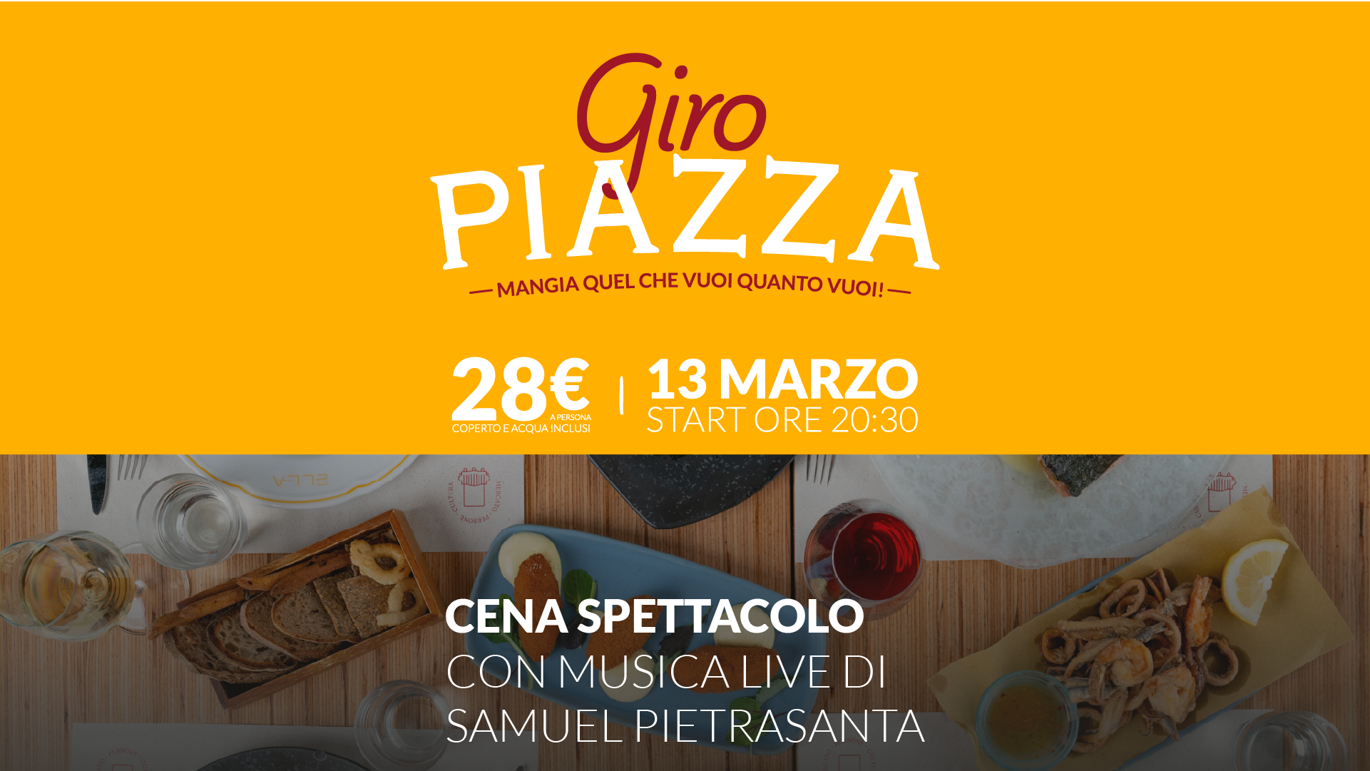 GiroPiazza - Mangia quel che vuoi, quanto vuoi