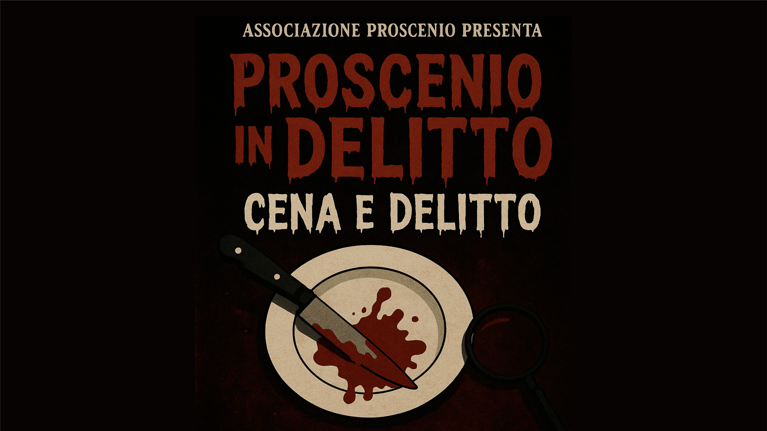 Crime in Piazza - Cena con delitto a cura di Associazione Proscenio