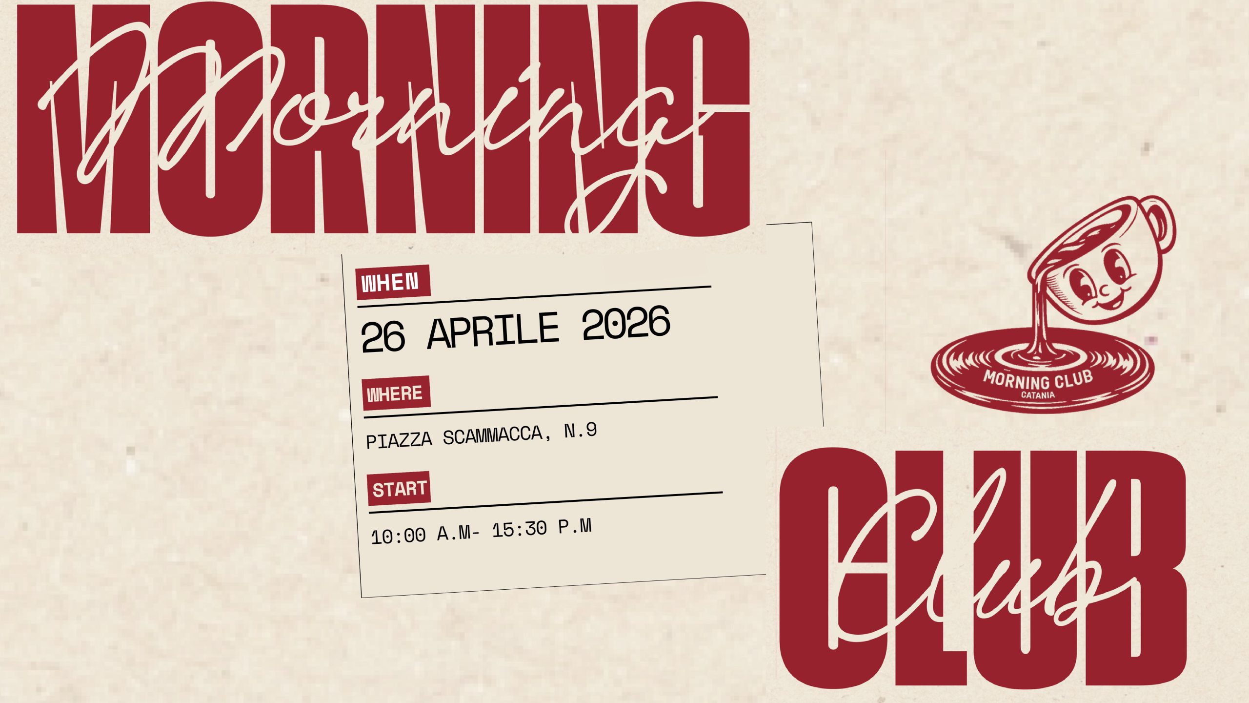Morning club - 26/04
