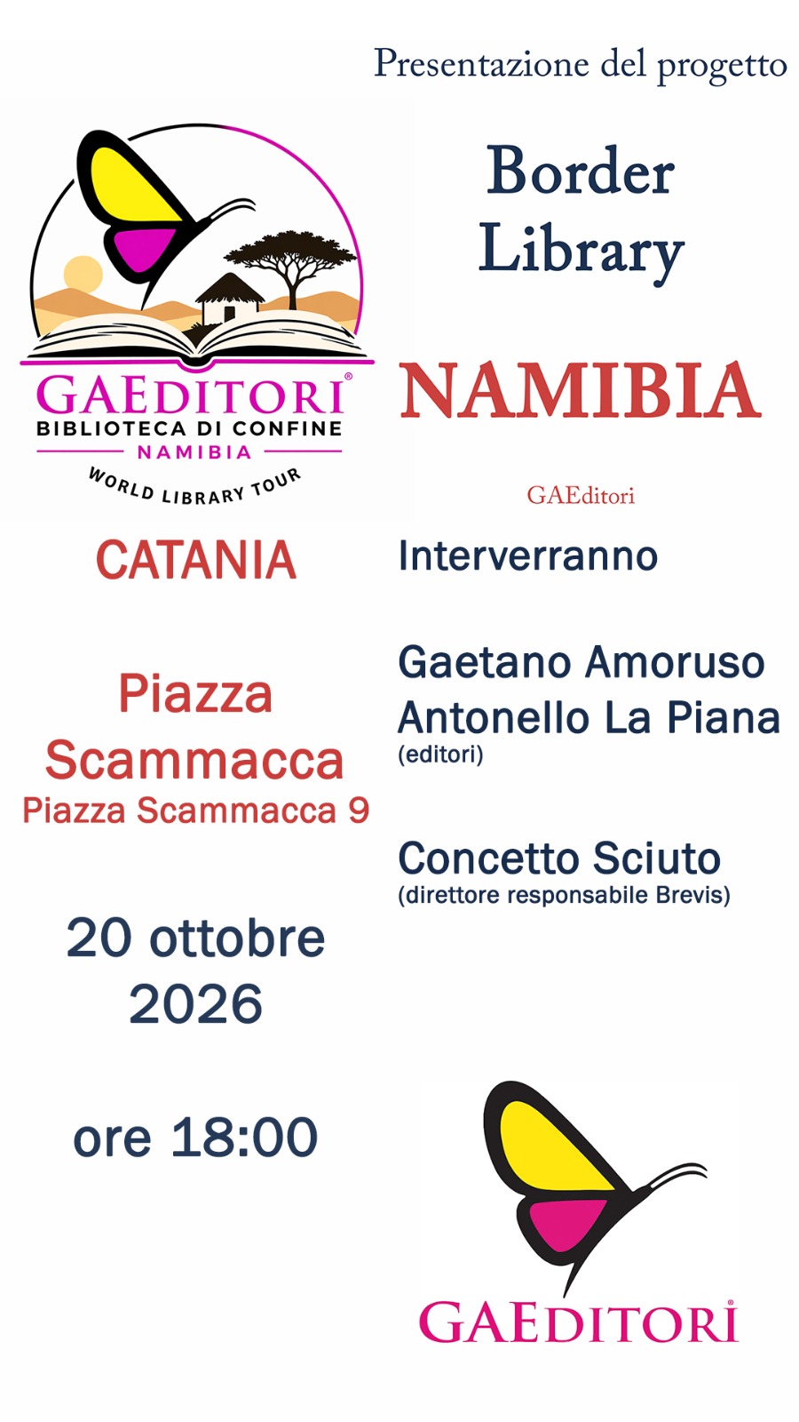 Presentazione "Border Library NAMIBIA"